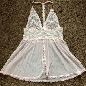 Victoria’s Secret pink babydoll sz S